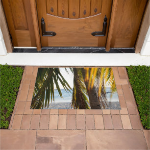 Caribbean Beach Bliss #2 #wall #art Fußmatte