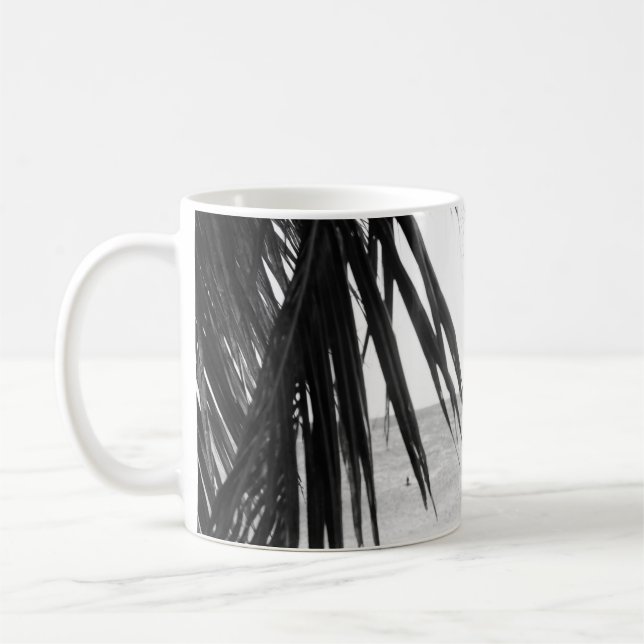 Caribbean Beach Bliss #4 #wall #art Kaffeetasse (Links)