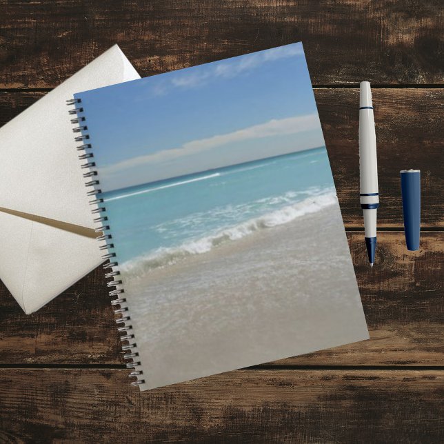 Caribbean Beach Notebook Notizbuch (Von Creator hochgeladen)