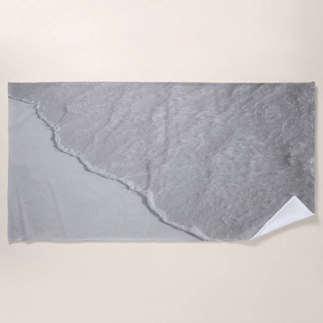 Caribbean Beach Zen Oasis #3 #ocean #wall #art Strandtuch (Vorderseite)