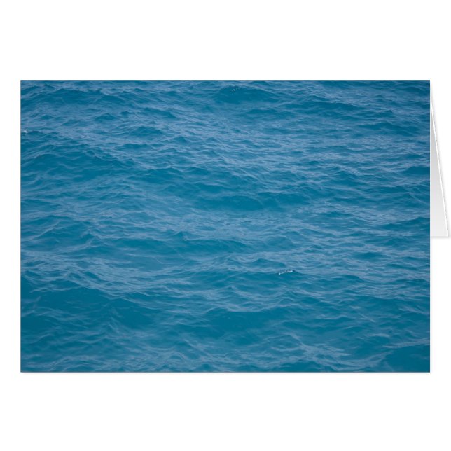 Caribbean Blue Water (Vorderseite (Horizontal))
