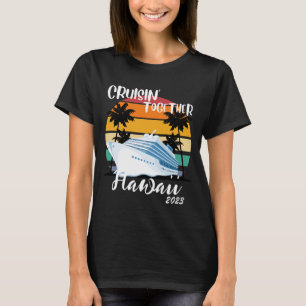 Caribbean Cruise 2025Family Friends Group Reisen T-Shirt