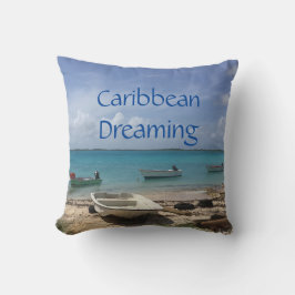Caribbean Dreaming Bonaire Fishing Boote Ozean Kissen