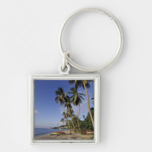 CARIBBEAN, Grenada, St. George, Palmenboote Schlüsselanhänger