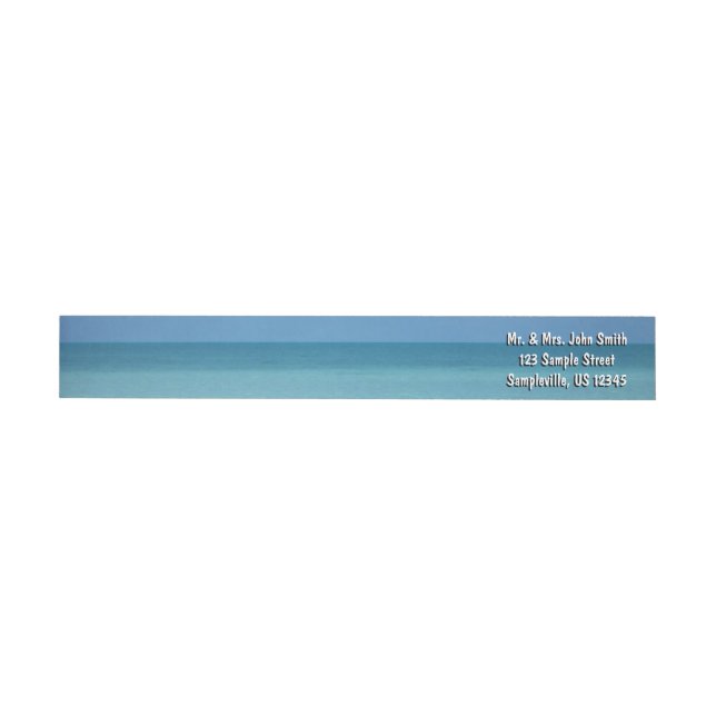 Caribbean Horizon Tropical Turquoise Blue (Person)