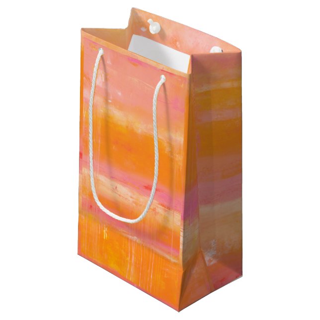 Caribbean Sky Kleine Geschenktüte (Vorderseite Schrägansicht)