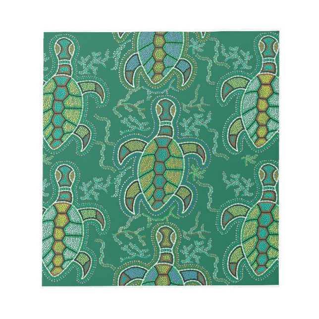 Caribbean Tortuga Notizblock (Vorderseite)