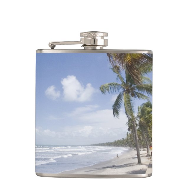 Caribbean - Trinidad - Manzanilla Beach auf Flachmann (Vorderseite)