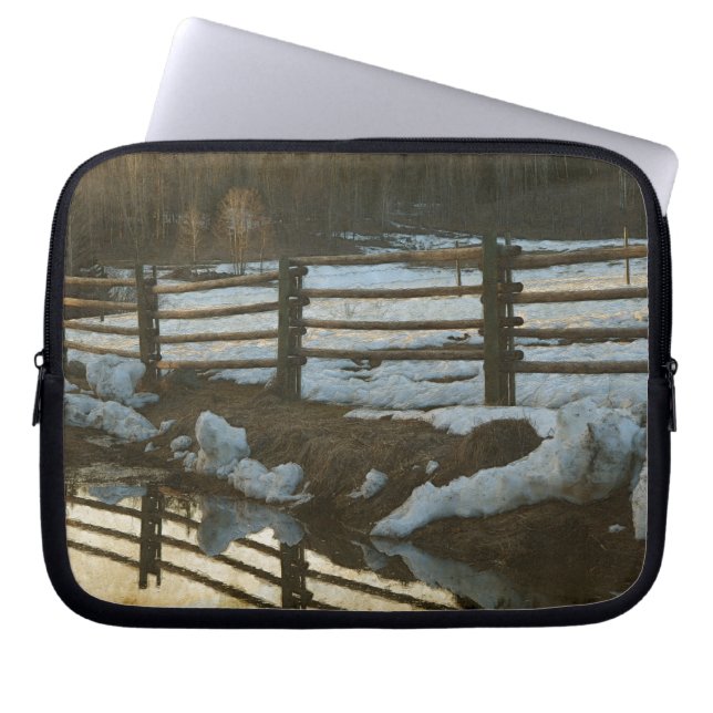Cariboo Natur Landschaft Mousemat Design Laptopschutzhülle (Vorderseite)