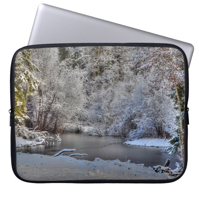 Cariboo Natur Landschaft Mousemat Design Laptopschutzhülle (Vorderseite)