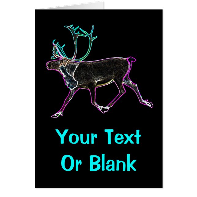 Caribou électrique (Devant)