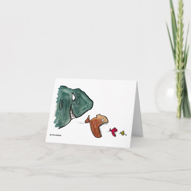 Caricature amusante Carte de voeux d'anniversaire (Devant)