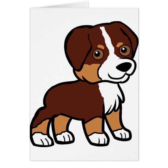 caricature de aussie red tri (Devant)