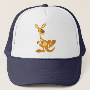 Caricature de battement mignon Casquette Kangaroo