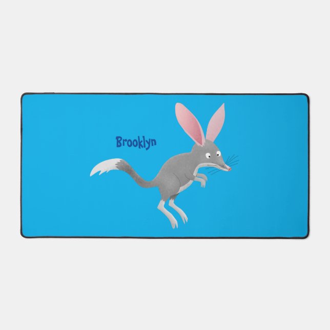 Caricature de bilby australien très heureuse (Recto)