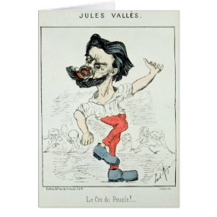 Caricature de Jules Valles