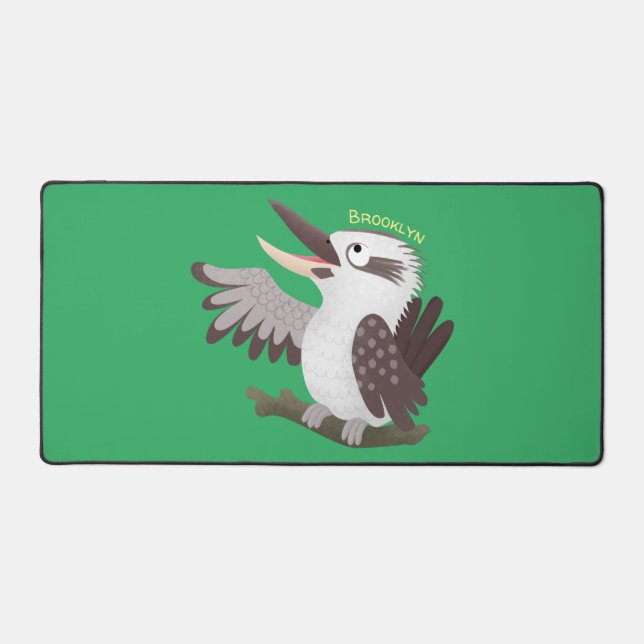 Caricature de kookaburra drôle et drôle (Recto)
