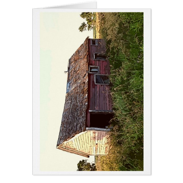 Caricature de la grange de Kathleen Taylor (Devant)