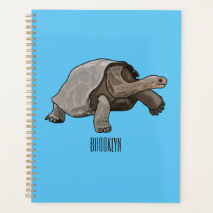 Caricature de la tortue des Galapagos