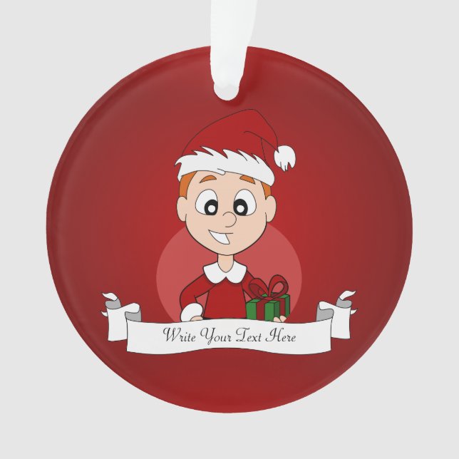 Caricature de Noël (devant)