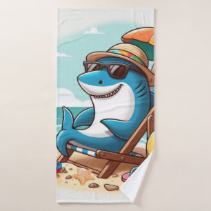 Caricature de requin caricaturale