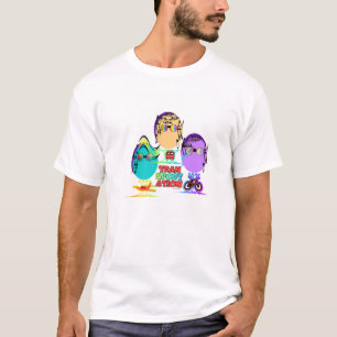 Caricature de transport moderne T-shirt homme