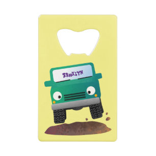 Caricature de voiture 4 X4 hors route