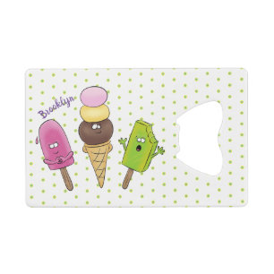 Caricature drôles de glace popsicle dessin animé t
