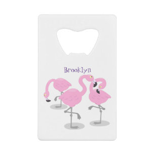Caricature en trio flamand rose mou