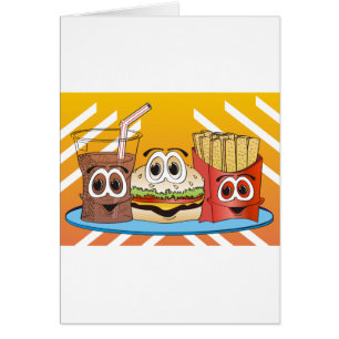 Caricature Fast Food