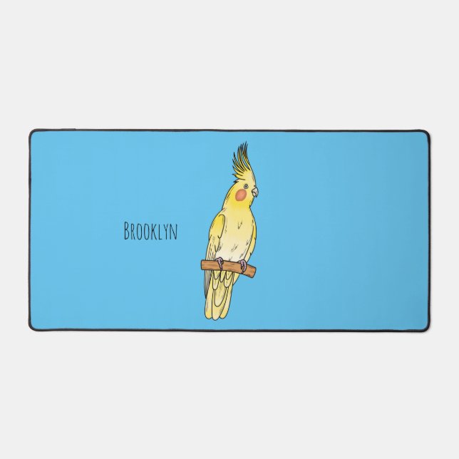 Caricature pour oiseaux Cockatiel (Recto)