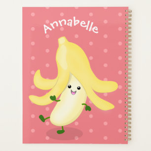 Caricature sur la banane de Cute kawaii