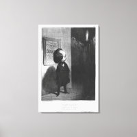 "Caricatures du jour", Karikatur von Victor Hugo