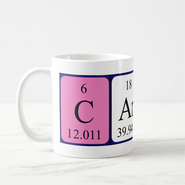 Carice Periodenname Tasse (Links)