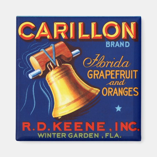 Carillon Brand Florida Grapefruit Magnet (Vorne)
