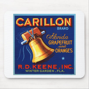 Carillon-Marke Florida-Grapefruit Mousepad