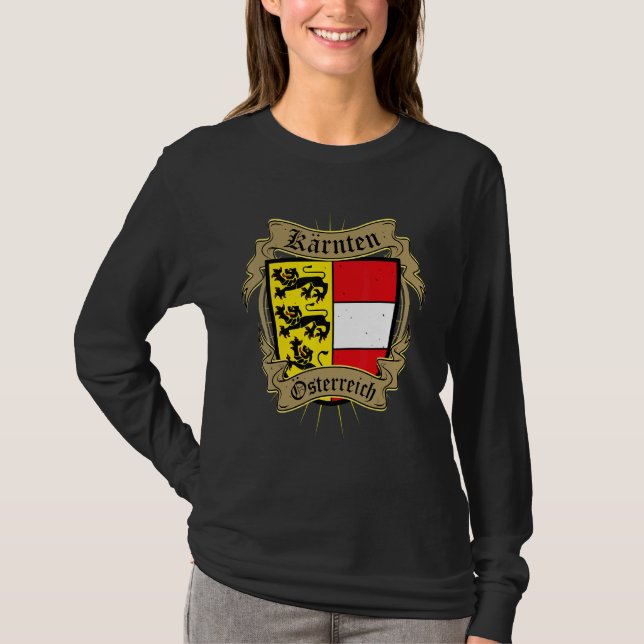 Carina Coat of Arms Austria Karntner T-Shirt (Vorderseite)