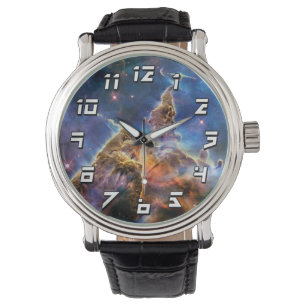 Carina-Nebel Mystic Mountain Weltraumfoto Armbanduhr