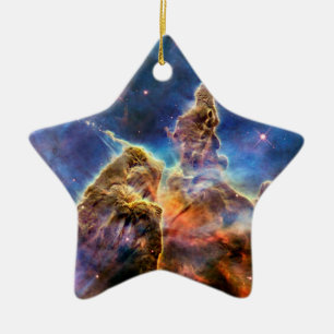 Carina-Nebel Mystic Mountain Weltraumfoto Keramik Ornament