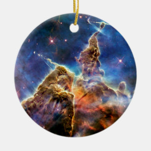 Carina-Nebel Mystic Mountain Weltraumfoto Keramikornament