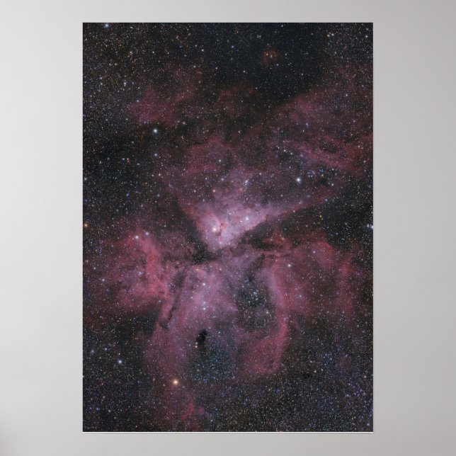 Carina-Nebel Poster (Vorne)