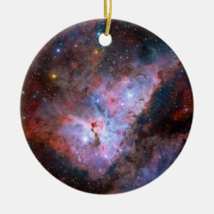 Carina-Nebelfleck NGC 3372 72 x 72 Keramik Ornament