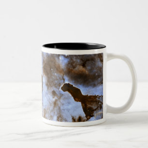 Carina-Nebelfleck-Stern-Bildensäulen Zweifarbige Tasse