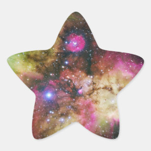Carina Nebula - atemberaubendes Universum Stern-Aufkleber