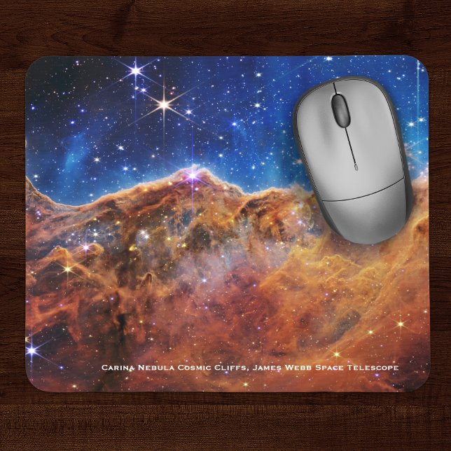 Carina Nebula Cosmic Cliffs James Webb HiRes Mousepad (Von Creator hochgeladen)