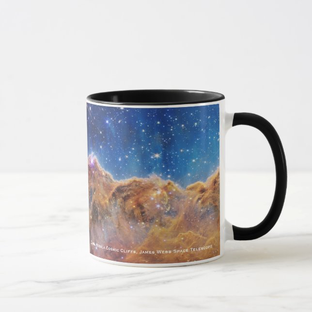Carina Nebula Cosmic Cliffs James Webb HiRes Tasse (Rechts)