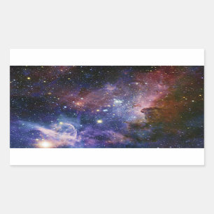 Carina Nebula Eta Carina Nebula NGC 3372 Rechteckiger Aufkleber