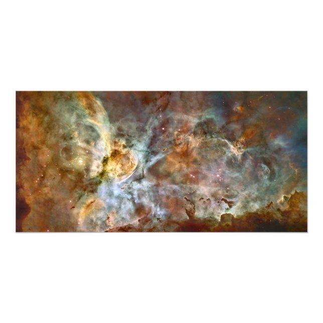 Carina Nebula Hubble Space Fotodruck (Vorne)