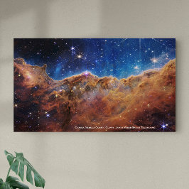 Carina Nebula Kosmic Cliffs James Webb Extra Grob Poster