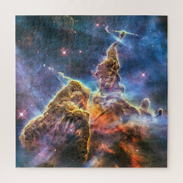 Carina Nebula Mystic Mountain Weltraumuniversum (Vertikal)